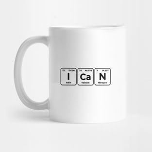 I Can - chemical elements V1 Mug